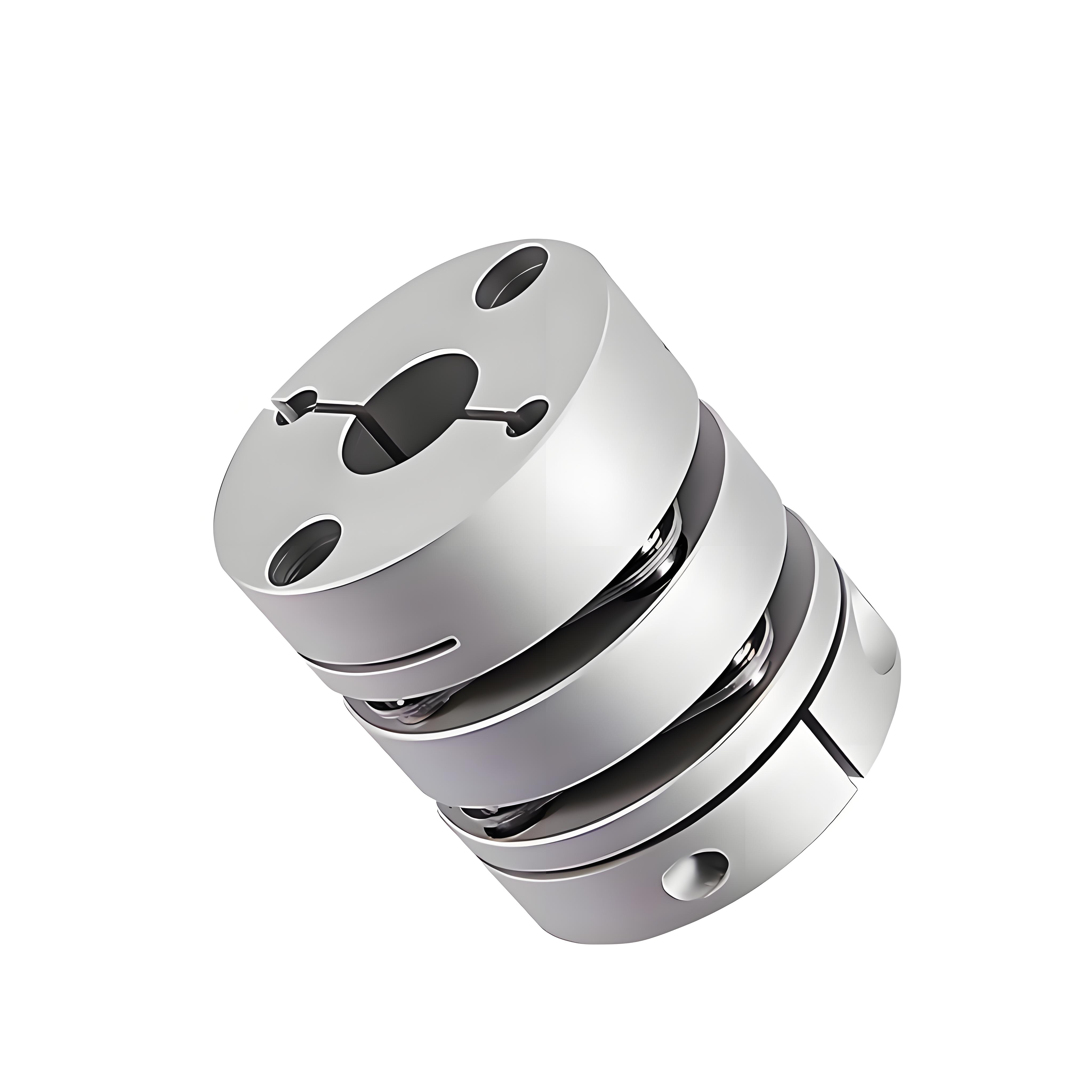 RSK-CPL Disc cu diafragmă durabil Tip clemă de cuplare din aliaj de aluminiu compensează abaterile unghiulare și axiale