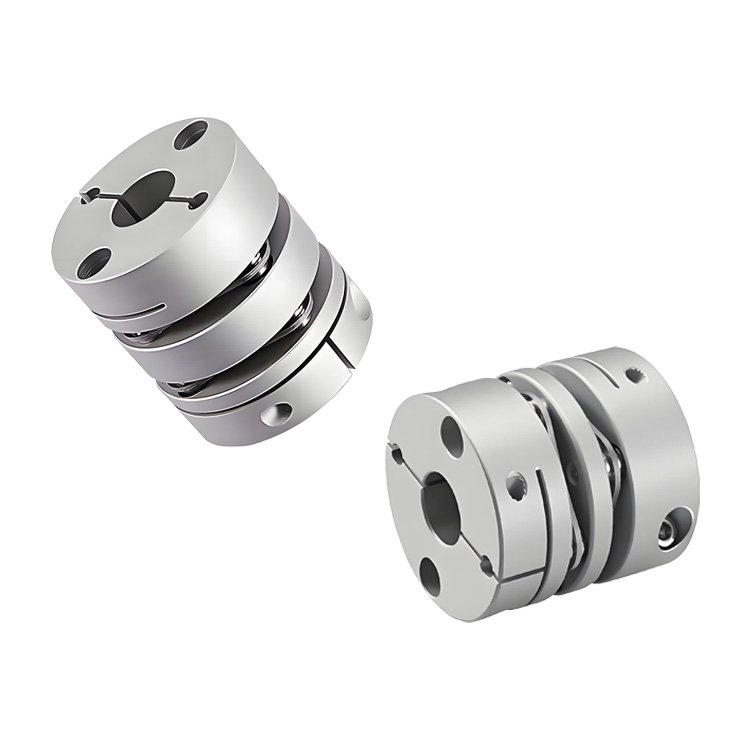 RSK-CPL Disc cu diafragmă durabil Tip clemă de cuplare din aliaj de aluminiu compensează abaterile unghiulare și axiale